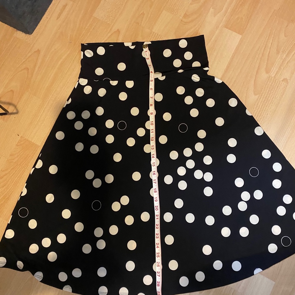 Polka dot skirt
